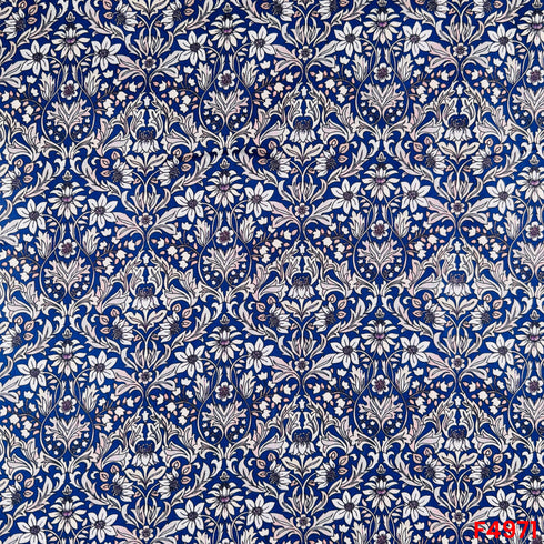 Digital Print Glaze Cotton Fabric-F4971